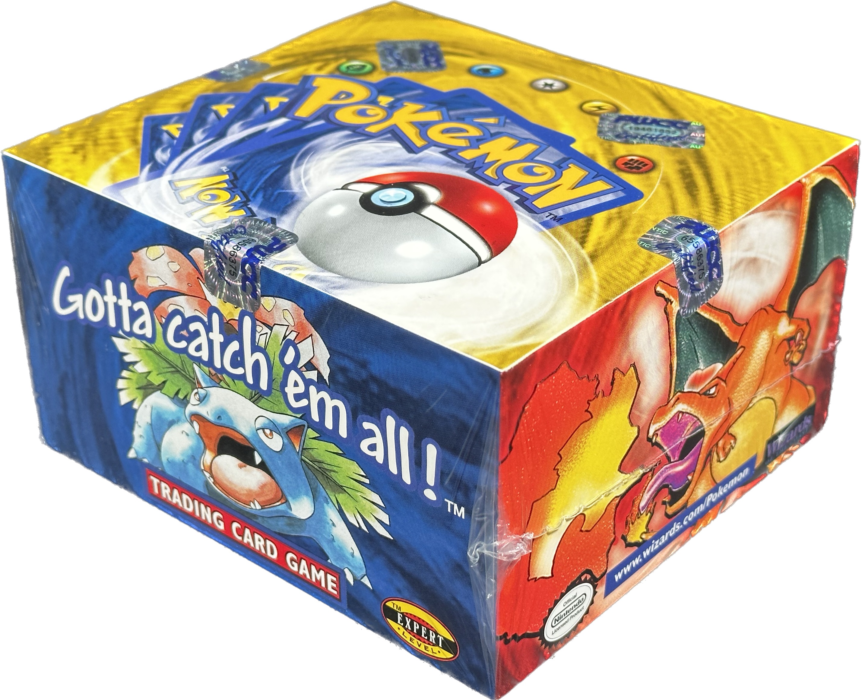 1999 Pokemon Base Set Green Wings Charizard Booster Box on