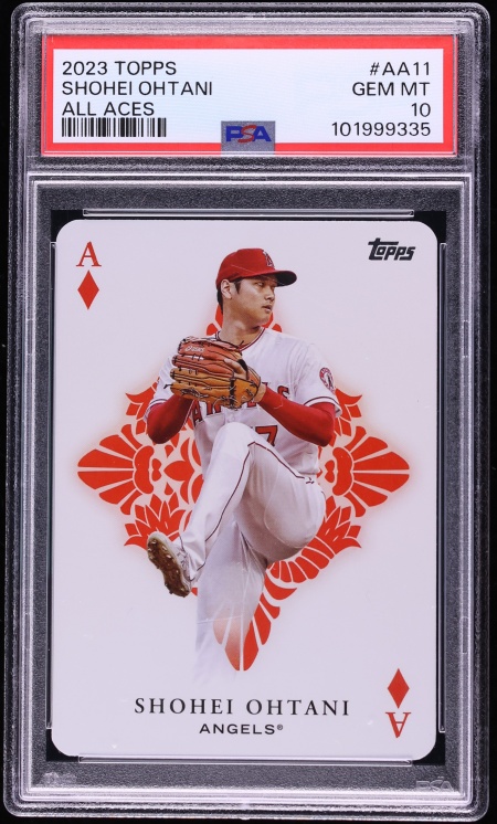 2023 Topps All Aces Shohei Ohtani #AA-11 PSA 10 GEM MINT