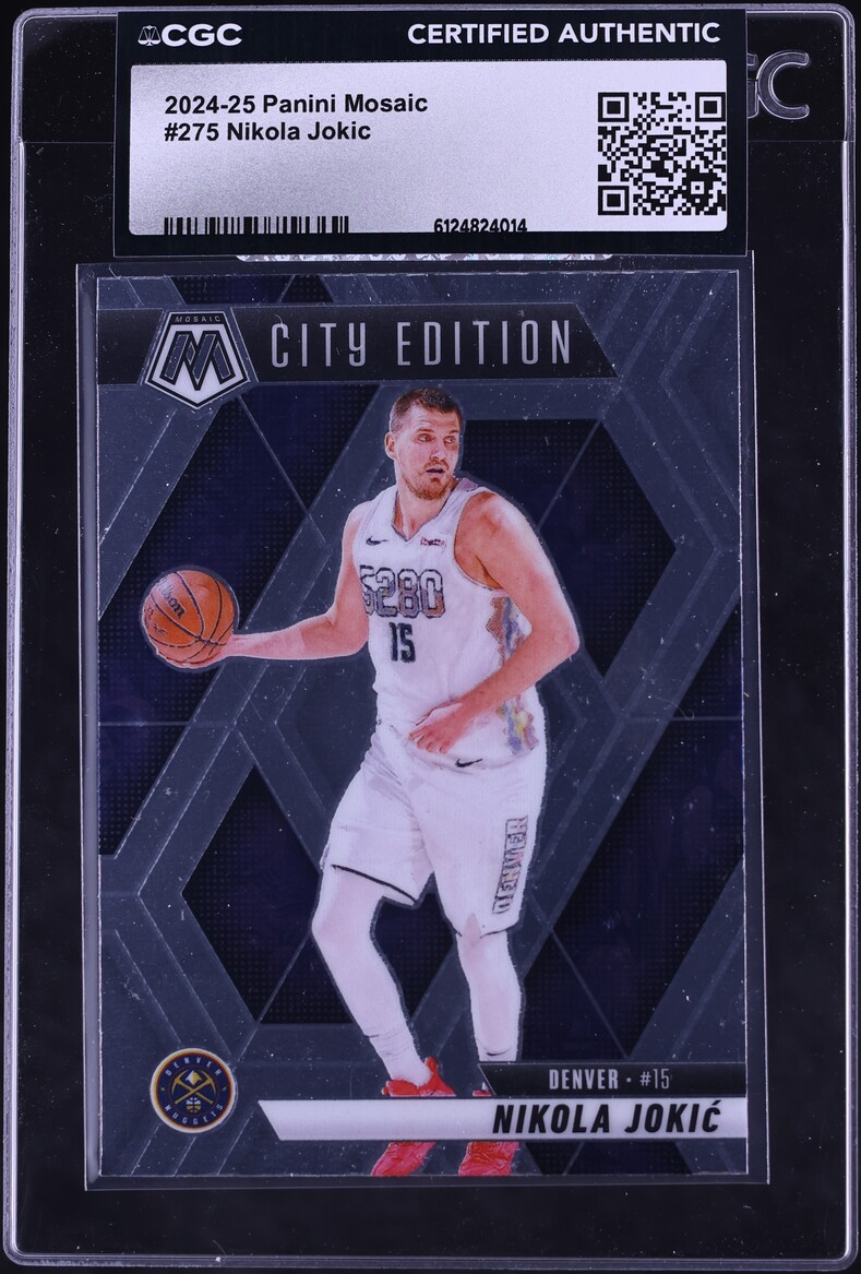 2024 Panini Mosaic Nikola Jokic #275 CGC AUTH