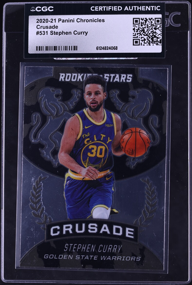 2020 Panini Chronicles Crusade Stephen Curry #531 CGC AUTH