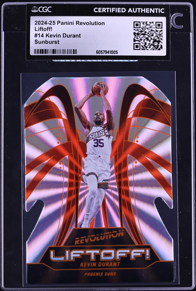 2024 Donruss Night Moves Kevin Durant #28 PSA 9 MINT on