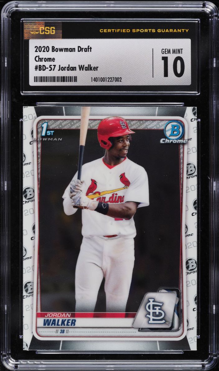 その他 JORDAN WALKER 2021 BOWMAN AUTO PSA9 RC JORDAN WALKER 2021 BOWMAN AUTO PSA9 RC