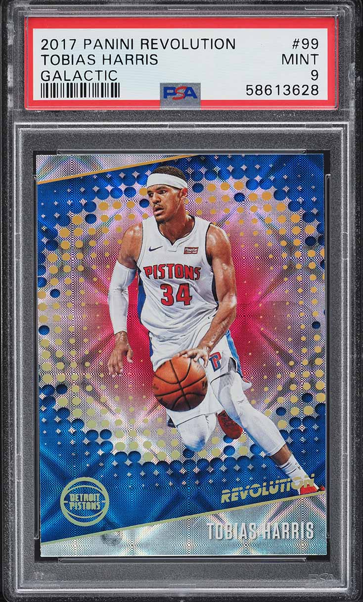 2017 Panini Revolution Galactic Tobias Harris #99 PSA 9 MINT