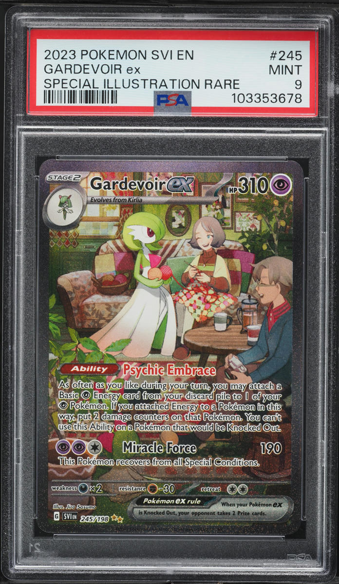 2023 Pokemon Scarlet & Violet SIR Gardevoir ex #245 PSA 9 MINT