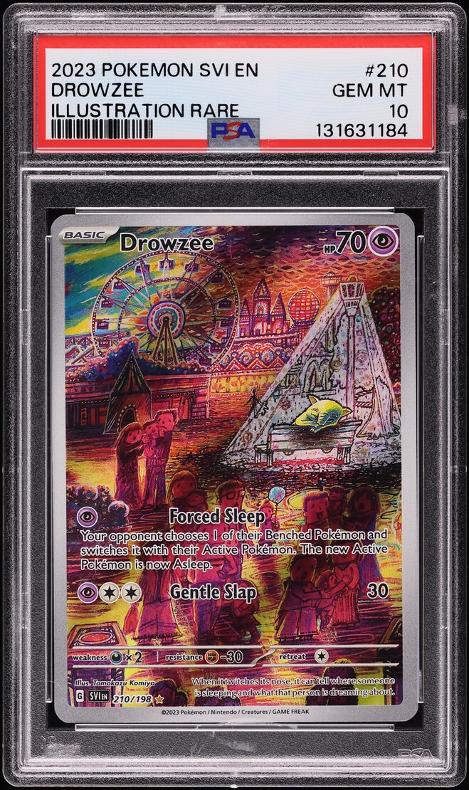 2023 Pokemon Scarlet & Violet IR Drowzee #210 PSA 10 GEM MINT