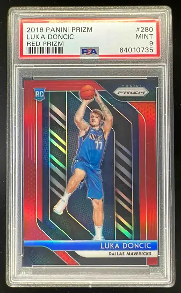 2018-19 Panini Prizm #280 Luka Doncic RC PSA 9 on Fanatics Collect