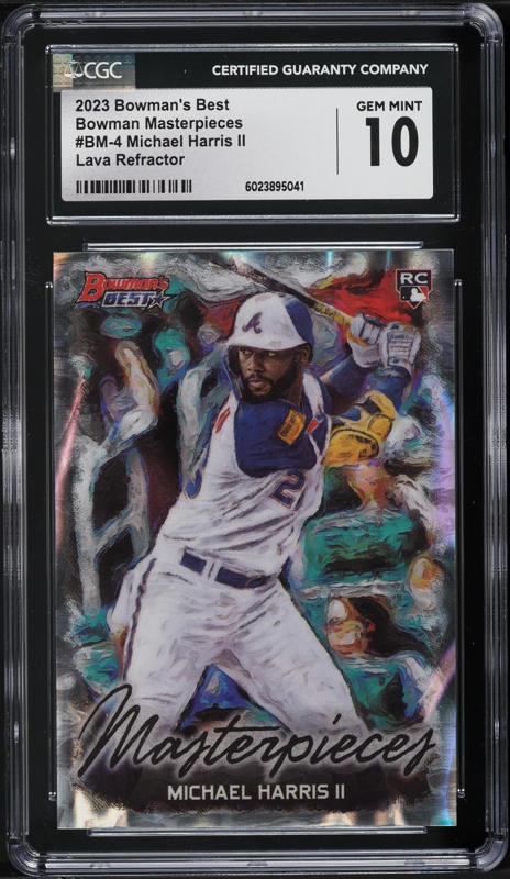 2025 Topps Tier One Gripping Relic Michael Harris II GAME-USED