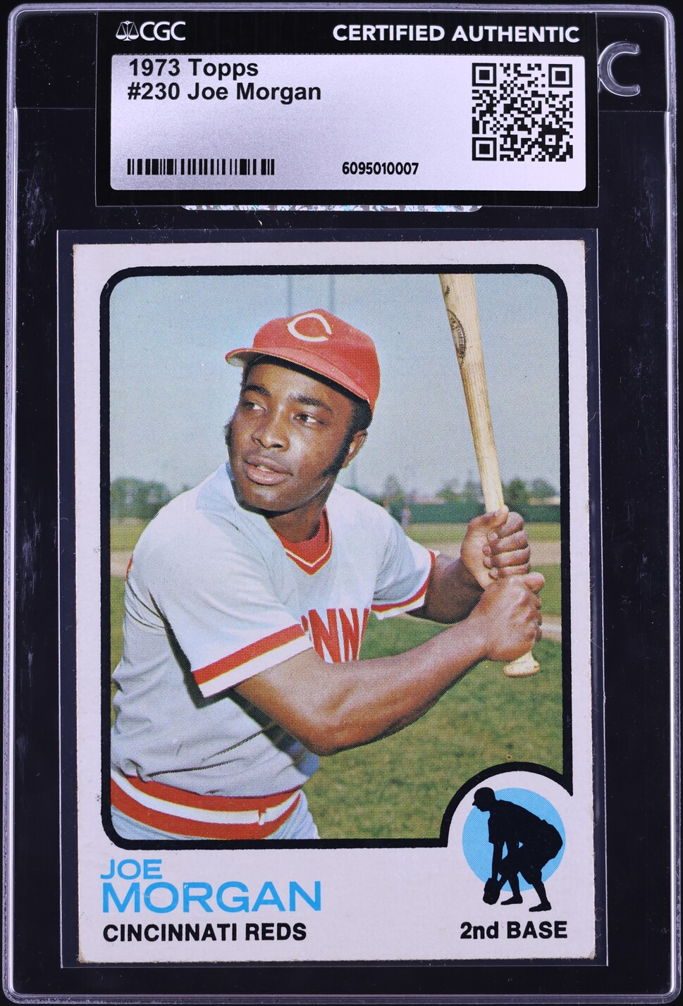1973 Topps Joe Morgan #230 CGC AUTH