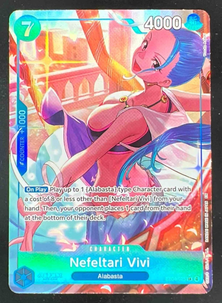 2025 One Piece Japanese Heroines Edition Alt Art Nefeltari Vivi L