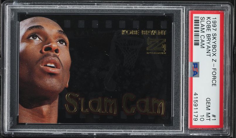 1996 Z-Force Z-Peat Zebut Kobe Bryant ROOKIE #3 BGS 9.5 GEM