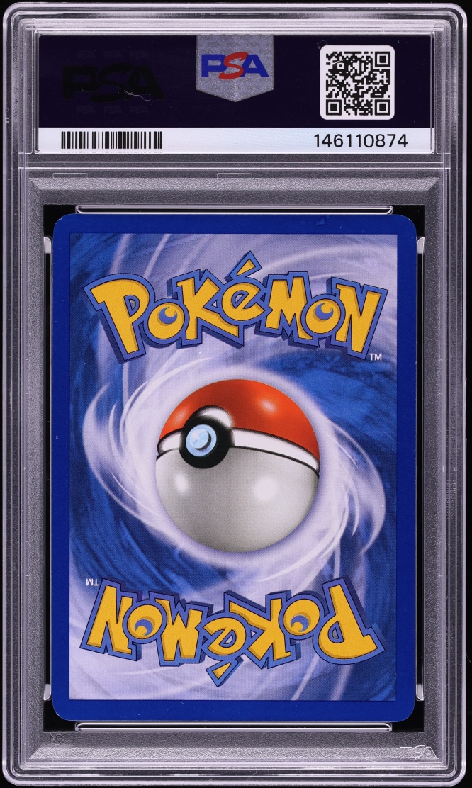 2007 Pokemon Diamond & Pearl Secret Wonders Reverse Holo Carvanha #81 PSA 8 NM-MT