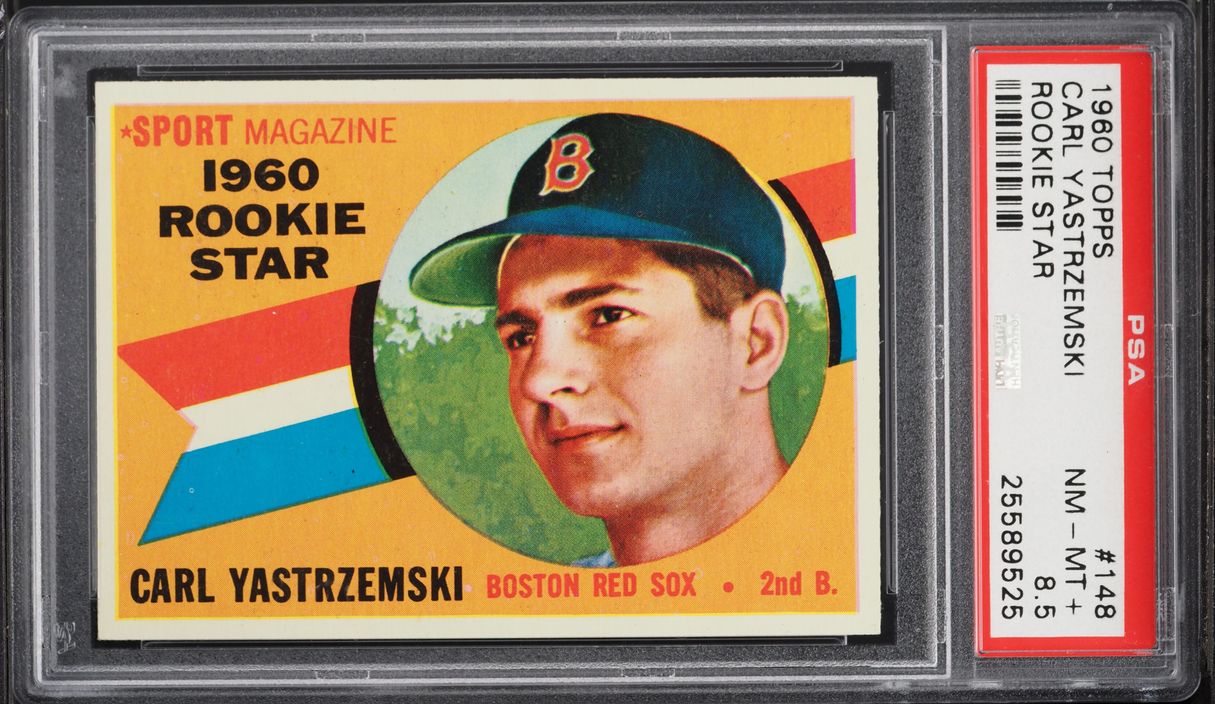 1960 Topps Carl Yastrzemski ROOKIE #148 PSA 8.5 NM-MT+