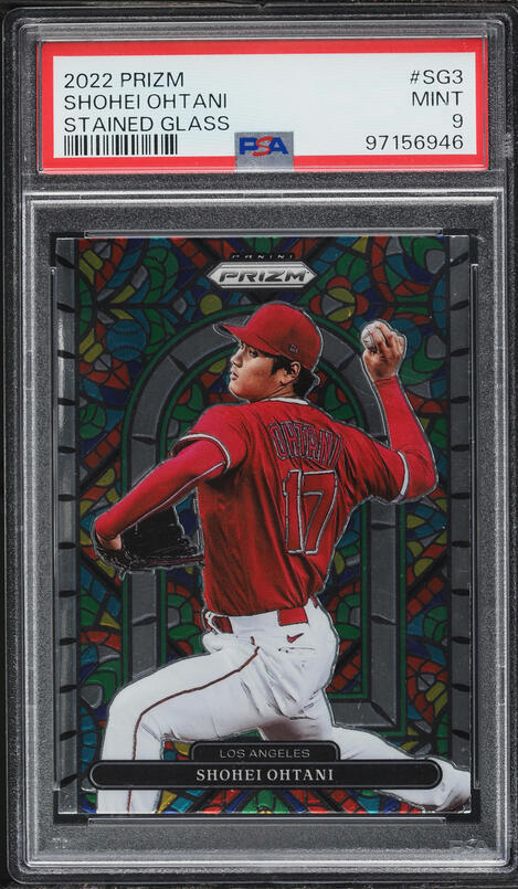 2022 Bowman Chrome Sapphire Orange Refractor Shohei Ohtani /75 #71