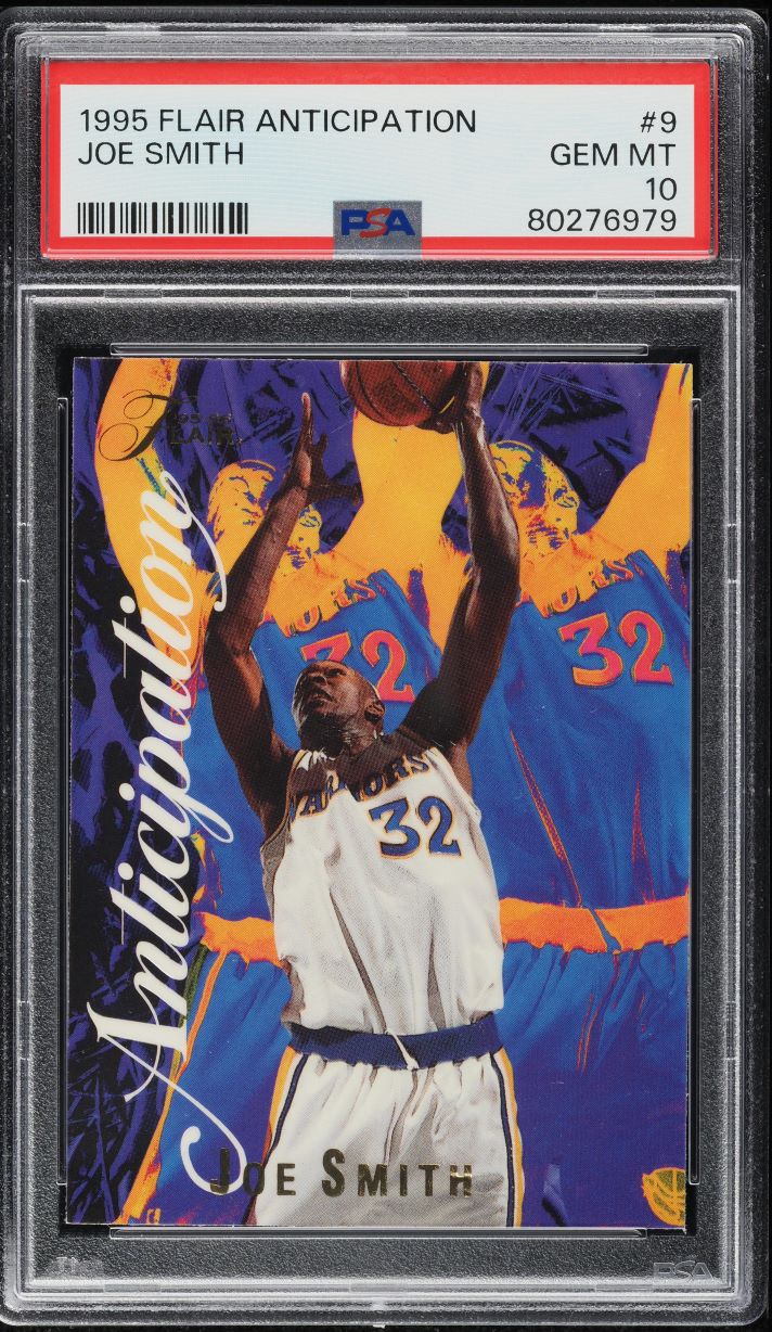 1995 Flair Anticipation Joe Smith #9 PSA 10 GEM MINT