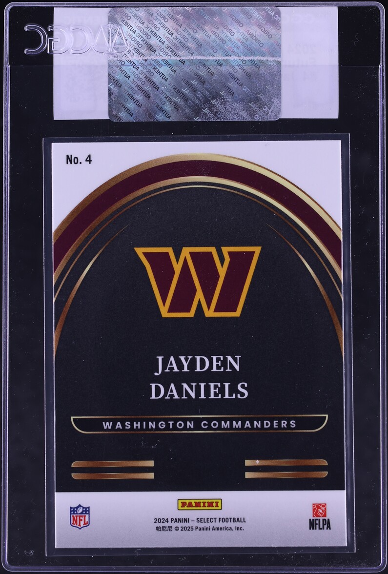 2024 Select Future Jayden Daniels ROOKIE #4 CGC AUTH