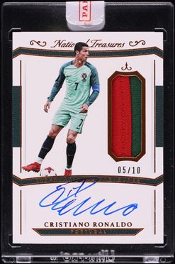 2018 Panini Prizm World Cup Cristiano Ronaldo #154 PSA 10 GEM MINT