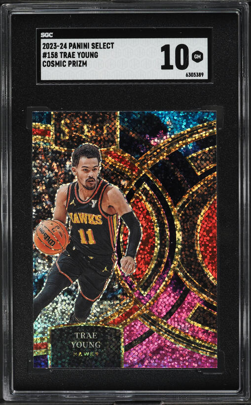 2023 Panini Contenders Optic Veteran Ticket Red Trae Young AUTO