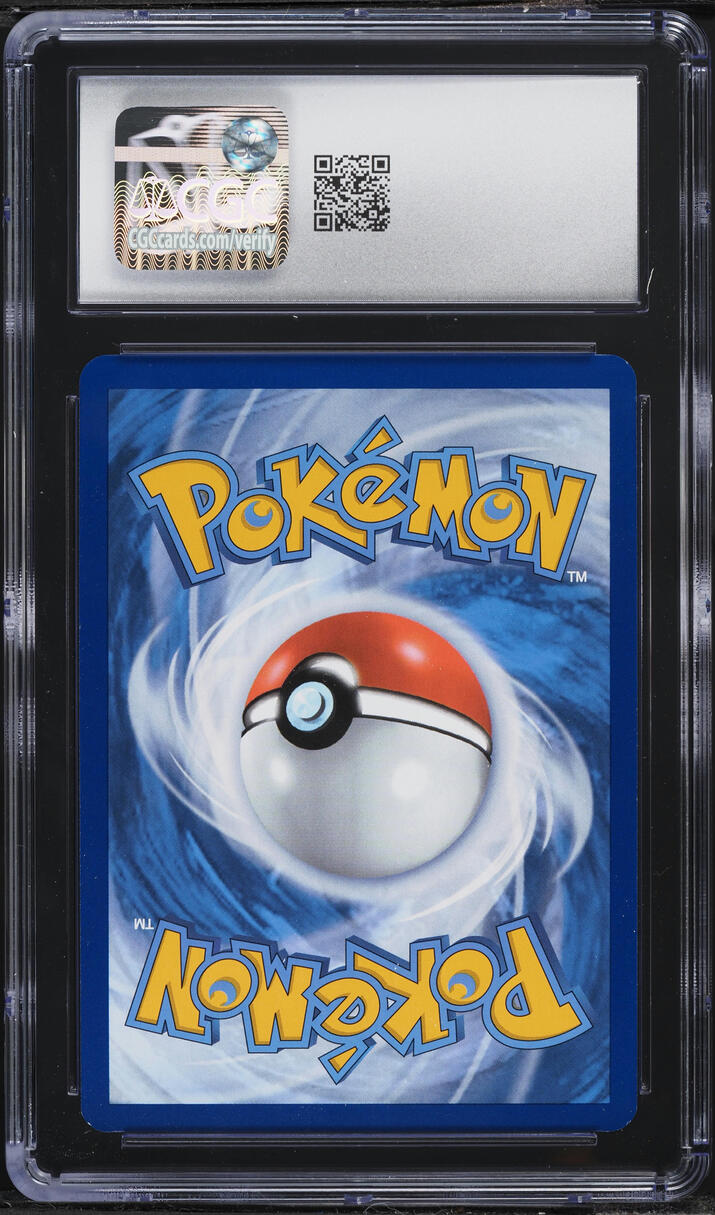 2025 Pokemon SV Prismatic Evolutions Poke Ball Holo Professor's Research #124 CGC 8.5 NM-MT+