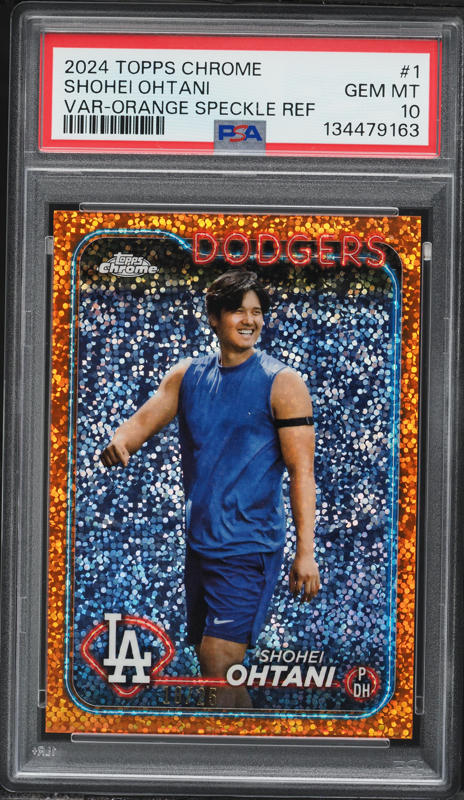 2024 Topps Chrome SSP Image Variations #1 Shohei Ohtani Dugout on