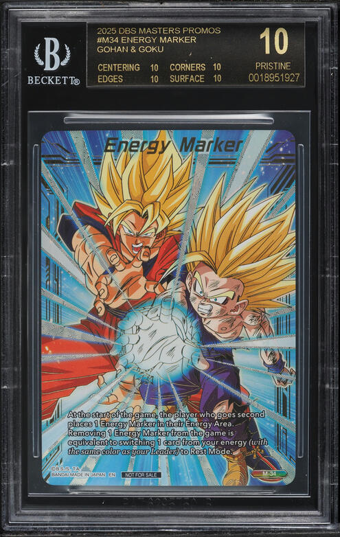 2025 Dragon Ball S Fusion World Promo Energy Marker Broly #E-041