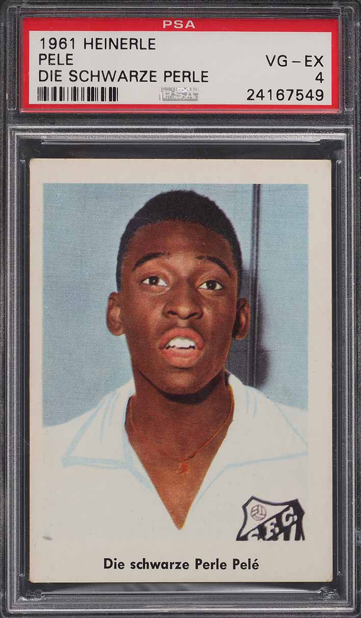 1961 Heinerle Die Schwarze Pele PSA 4 VGEX