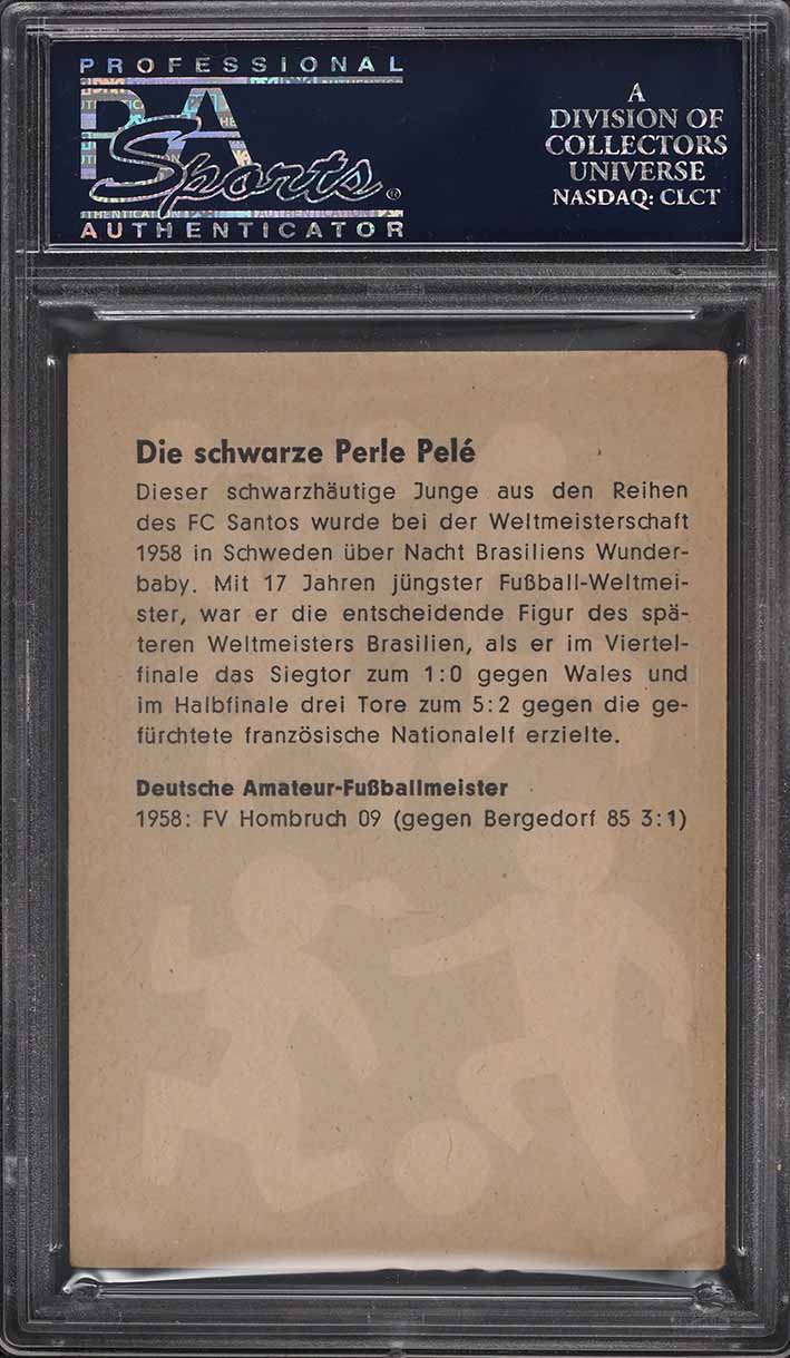 1961 Heinerle Die Schwarze Pele PSA 4 VGEX