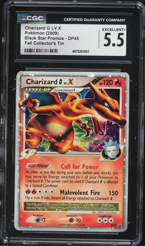 2009 Pokemon Japanese Half Deck Holo Charizard G Lv.X #2 PSA 10