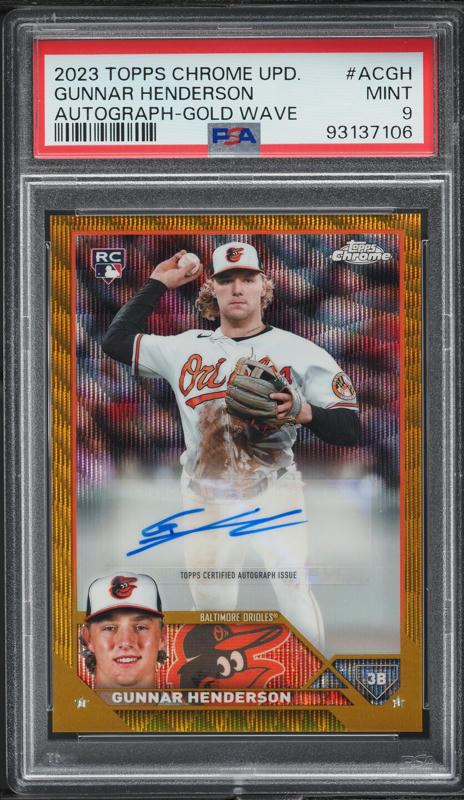 2023 Topps Chrome Update Refractor Mark Vientos ROOKIE AUTO