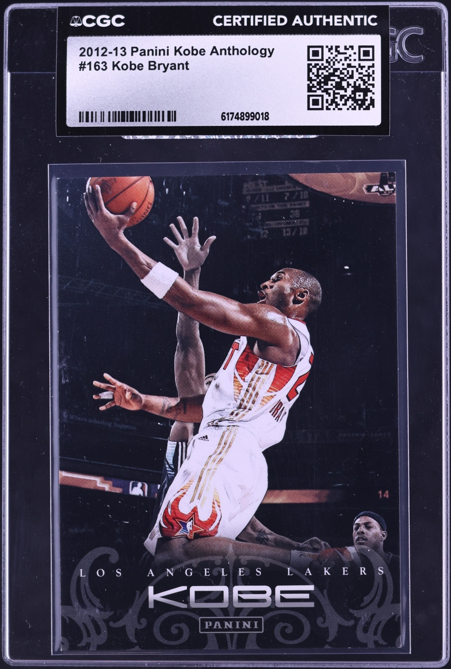 2012 Panini Kobe Anthology Kobe Bryant #163 CGC AUTH