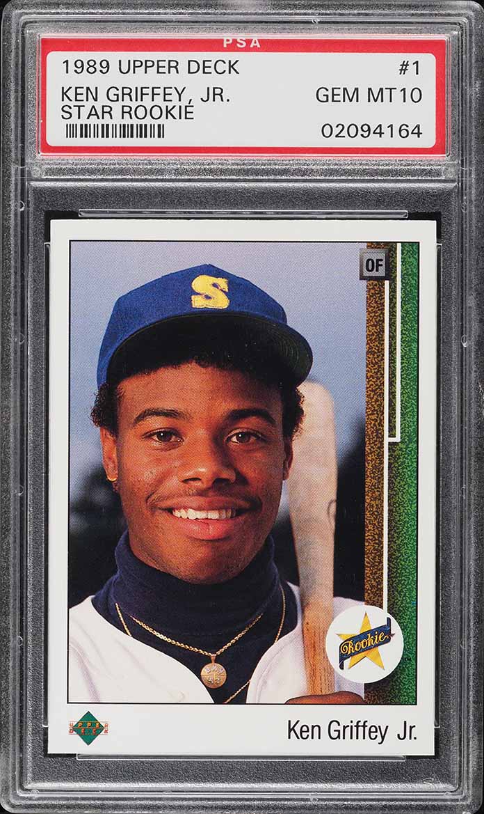 1989 Upper Deck Ken Griffey Jr. ROOKIE #1 PSA 10 GEM MINT