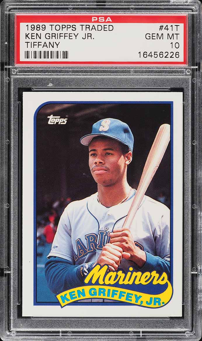 1989 Topps Traded Tiffany Ken Griffey Jr. ROOKIE #41T PSA 10 GEM MINT