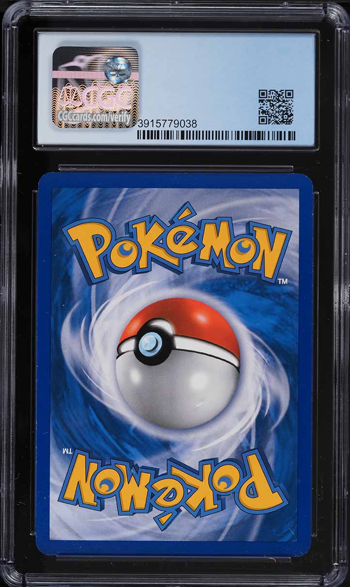 2010 Pokemon HeartGold & SoulSilver Prime Ampharos #105 CGC 8 NM-MT