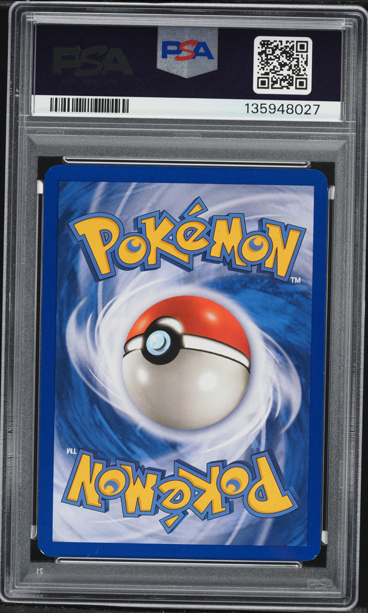 2007 Pokemon Diamond & Pearl Secret Wonders Reverse Foil Mew #15 PSA 8 NM-MT