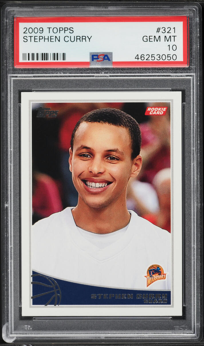 2009 Topps Basketball Stephen Curry ROOKIE #321 PSA 10 GEM MINT - Photo 1