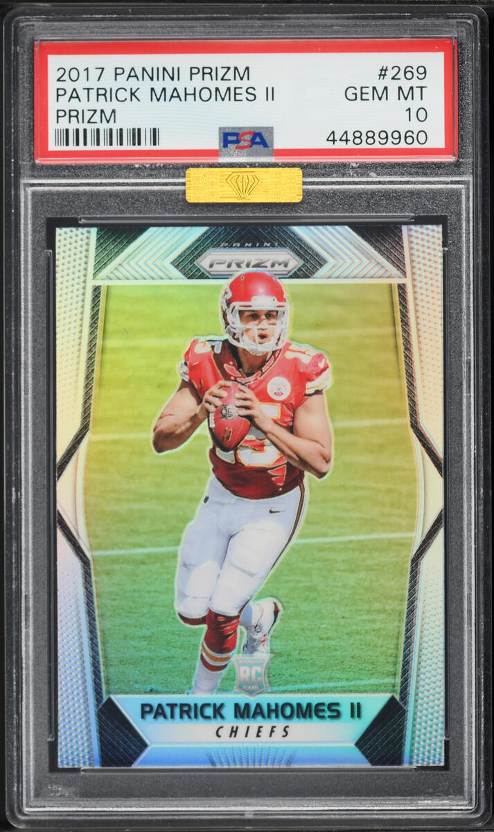 2017 Panini Prizm Silver Patrick Mahomes II ROOKIE #269 MBA PSA 10 GEM MINT - Photo 1