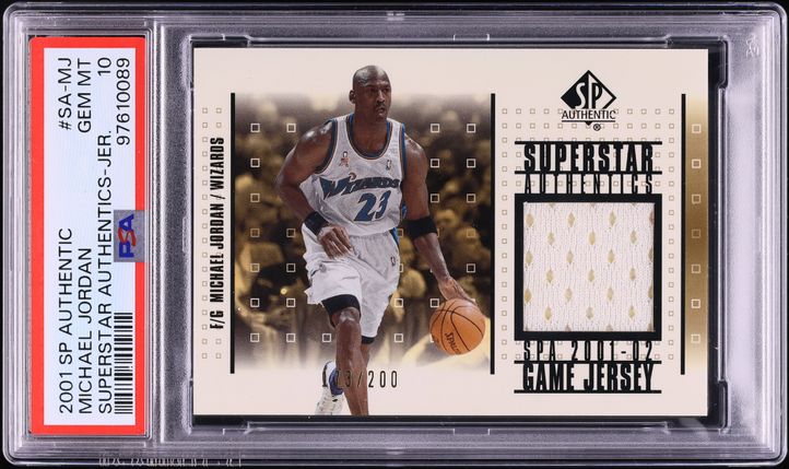 2012 SP Authentic Home Court Michael Jordan AUTO #HC-JO BGS