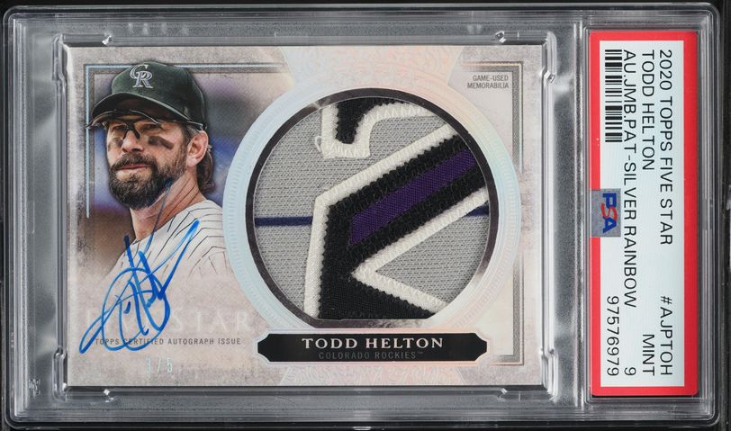 スポーツ選手 TOPPS FIVE STAR 30枚限定 吉田正尚 2024 Topps Five Star 直筆サインカード