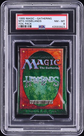 Vintage MTG Pack Magic: The Gathering Homelands Booster Pack - Factory  Sealed, MTG Collector's Item Land Pack Mtg
