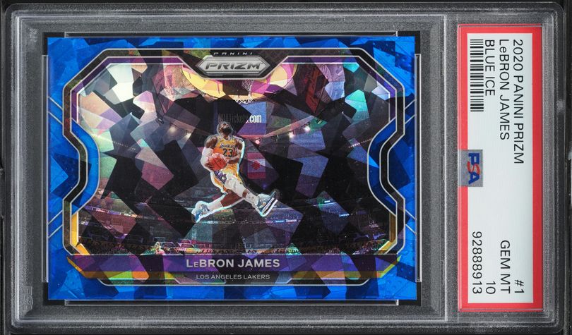2021 Donruss Elite Spellbound LeBron James #3 PSA 9 MINT on