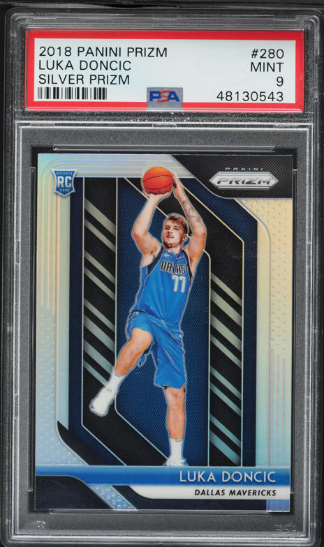 2018 Panini Prizm Silver Luka Doncic ROOKIE #280 PSA 10 GEM