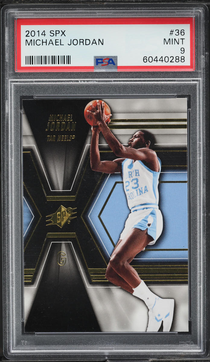 2014 SPx Basketball Michael Jordan #36 PSA 9 MINT