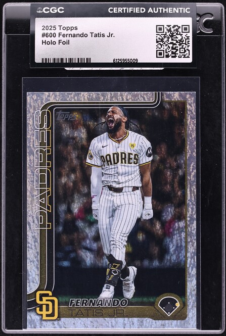 2019 Topps X Tatis Jr. Black and White Fernando Tatis Jr. RC AUTO