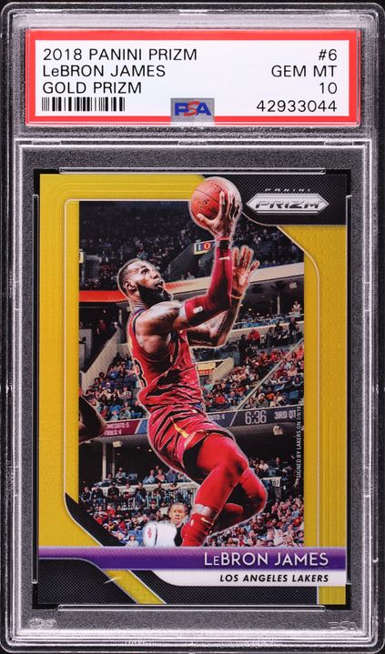 2018 Donruss Optic LeBron James #94 PSA 9 MINT on Fanatics Collect