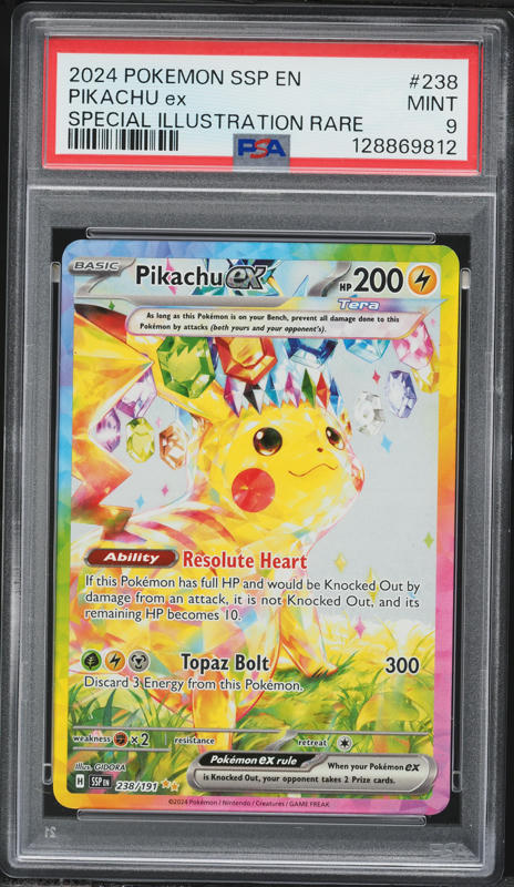 2024 Pokemon SV Black Star Promo World Championships Pikachu #190
