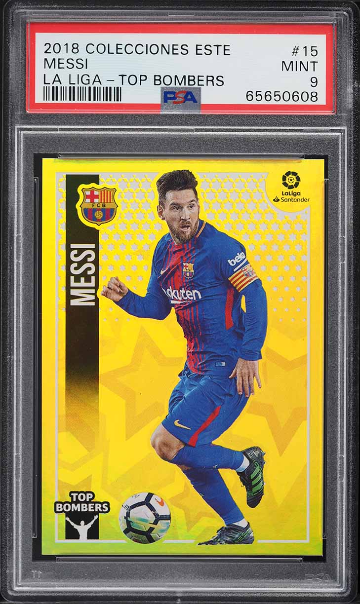 2005 Mundi Cromo Top Liga Lionel Messi #181 SGC 8.5 NM-MT+