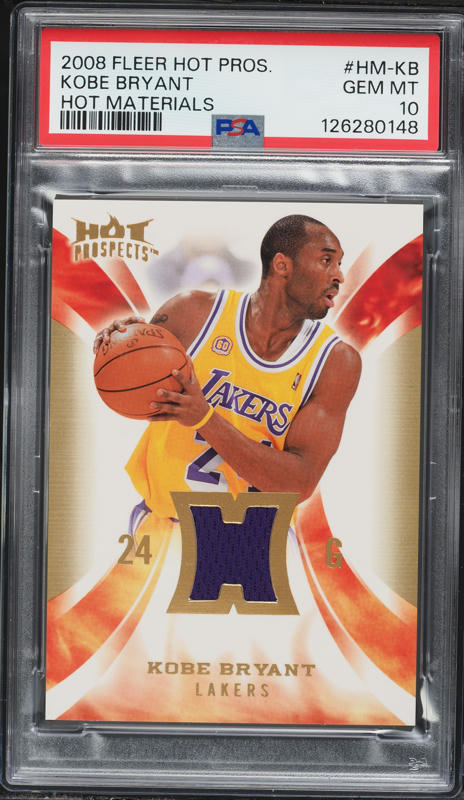 2008 Topps Basketball Kobe Bryant w/ LeBron James #24 PSA 9 MINT