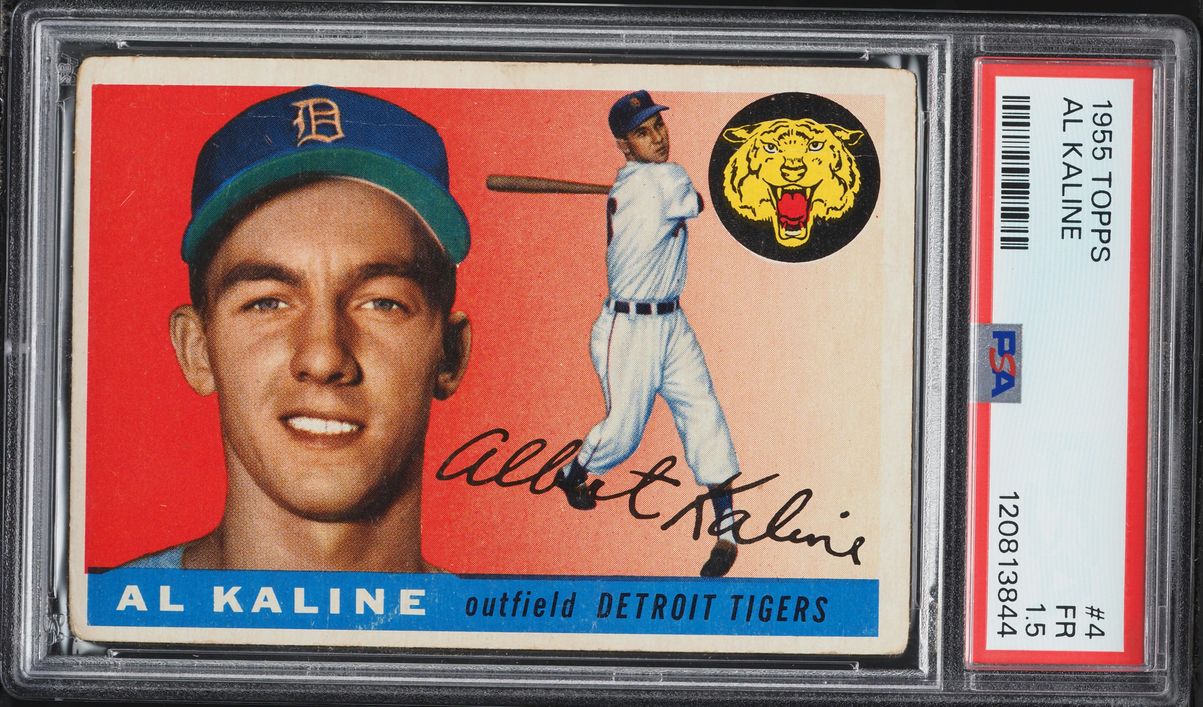1955 Topps Al Kaline #4 PSA 1.5 FR