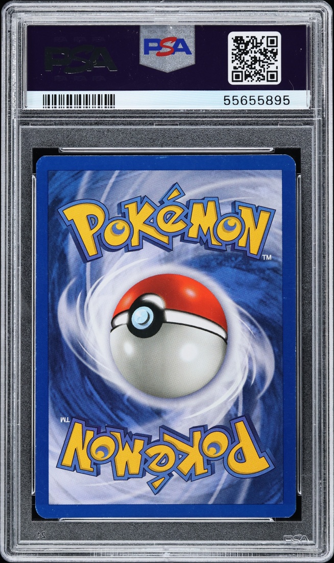 2000 Pokemon Italian Base Set 1st Edition Holo Alakazam #1 PSA 6 EXMT
