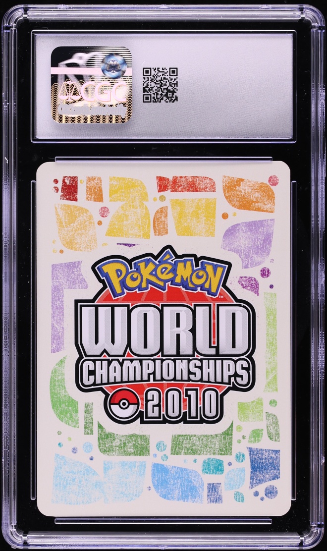 2010 Pokemon World Championships Decks Happy Luck Gyarados #19 CGC 9 MINT