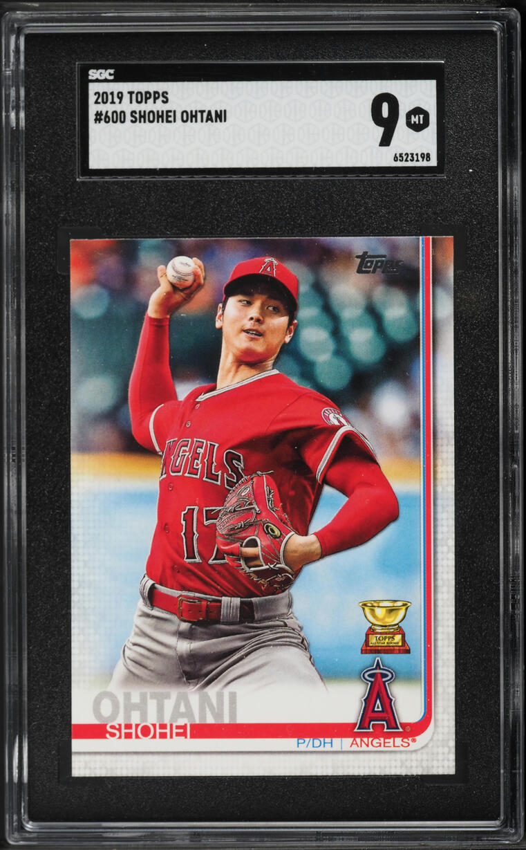 2019 Topps Shohei Ohtani #600 SGC 9 MINT